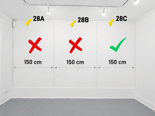 Wall 28 C - 150 cm