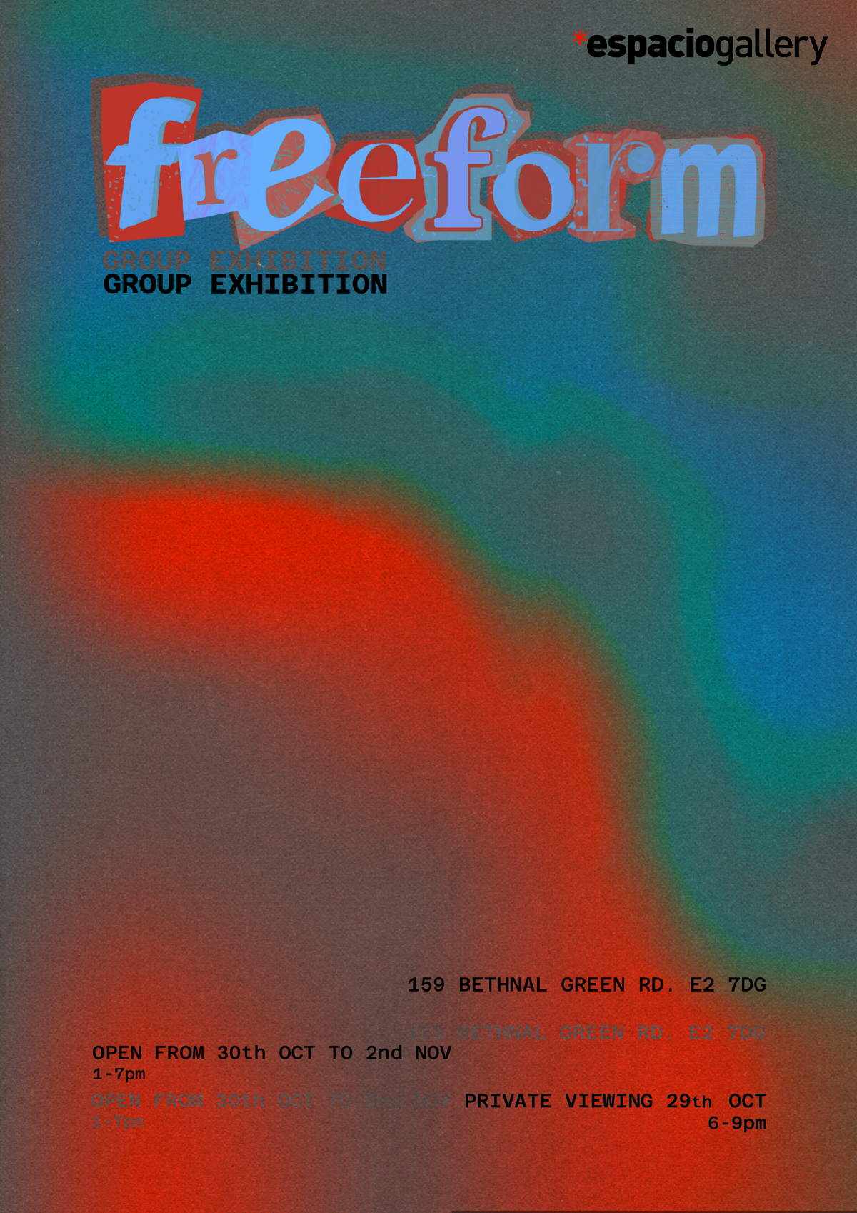Gallery 02 | Lower Ground Floor | Walls 34 to 37 | FREEFORM – The Open Art Exhibition | 30 October to 2 November 2026