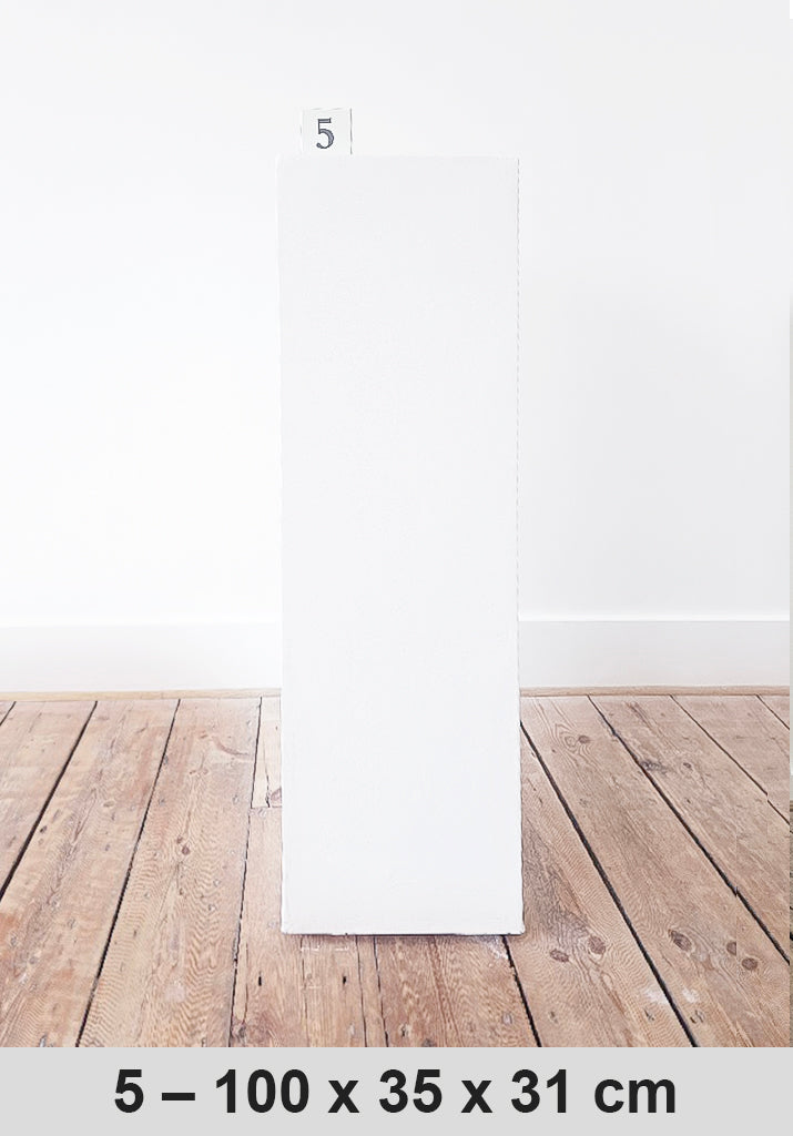 White Display Plinth 05