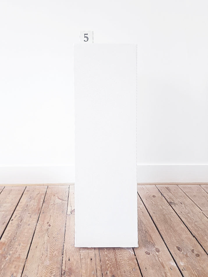 White Display Plinth 05