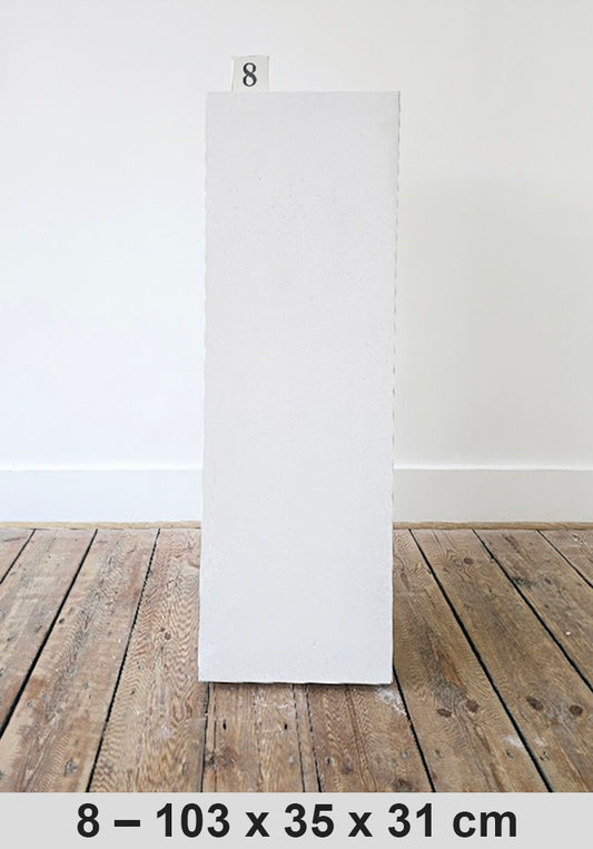 White Display Plinth 08