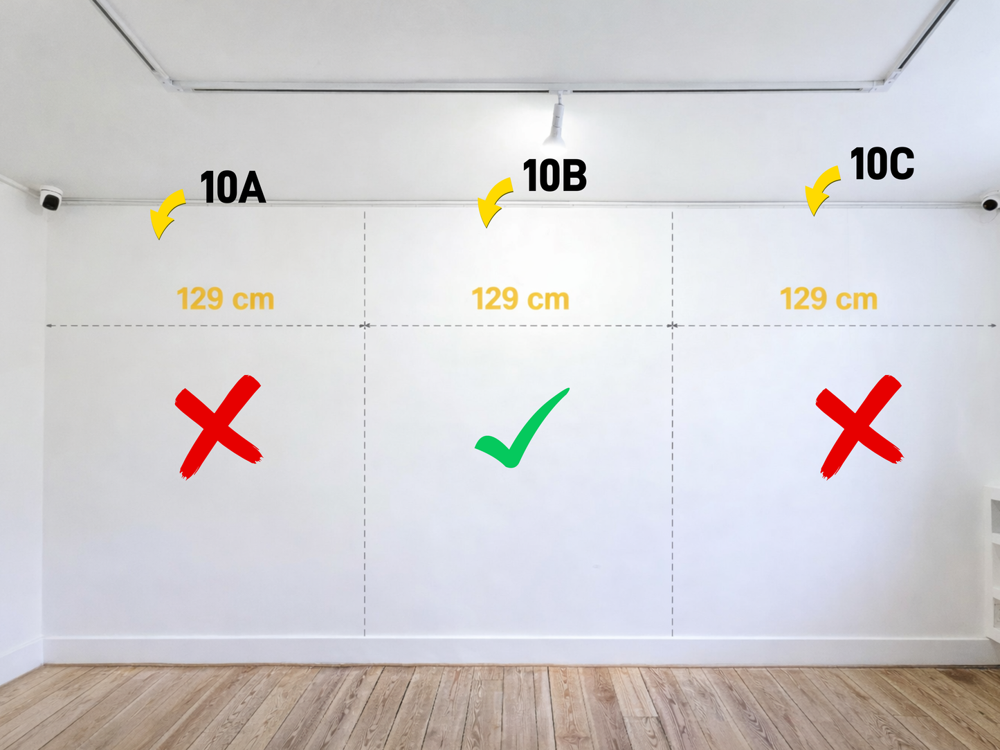 Wall 10B - 129 cm · JOY Exhibition