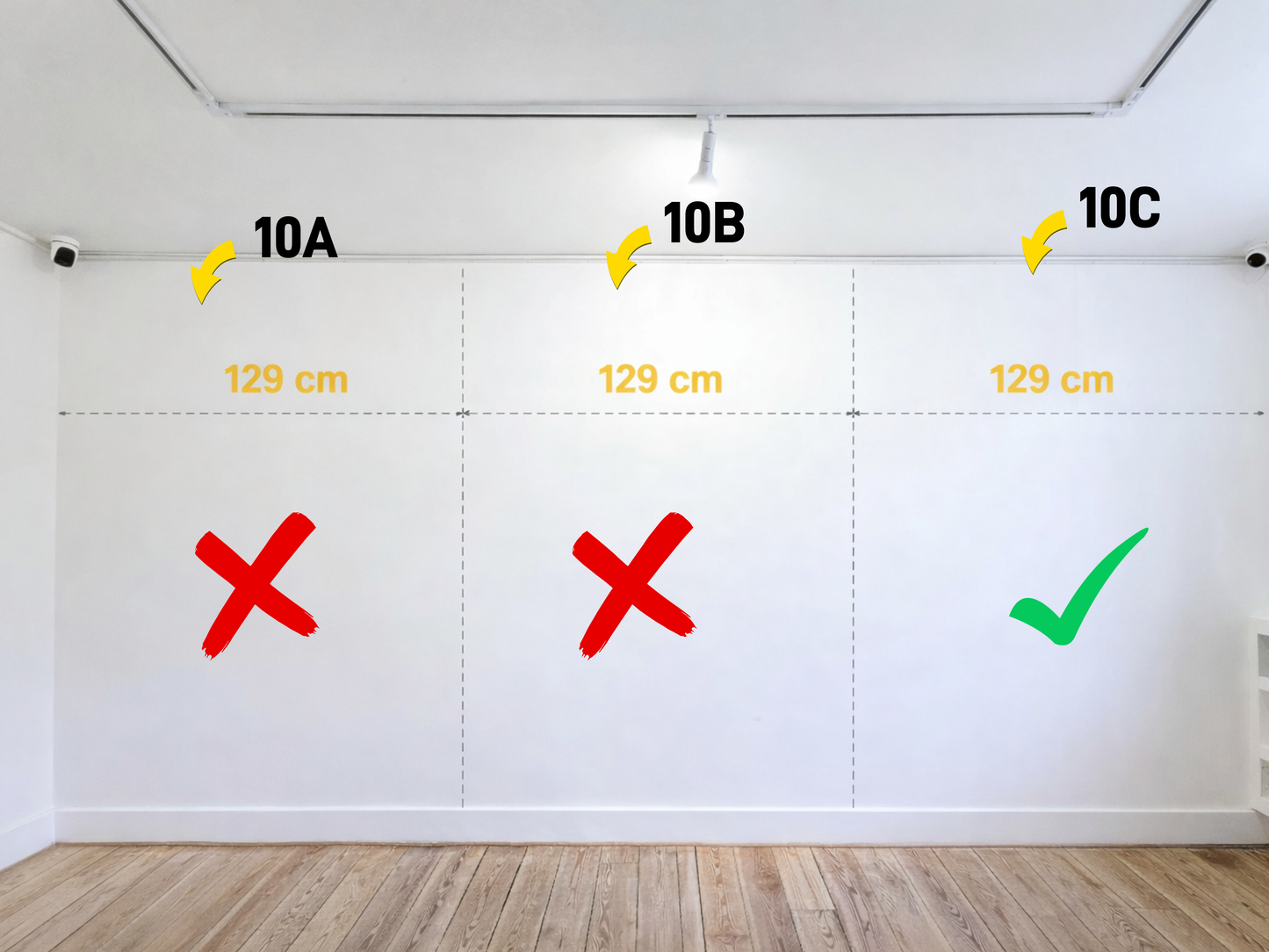 Wall 10C - 129 cm · JOY Exhibition