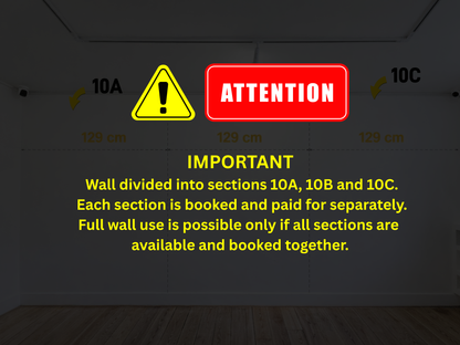 Wall 10B - 129 cm · JOY Exhibition
