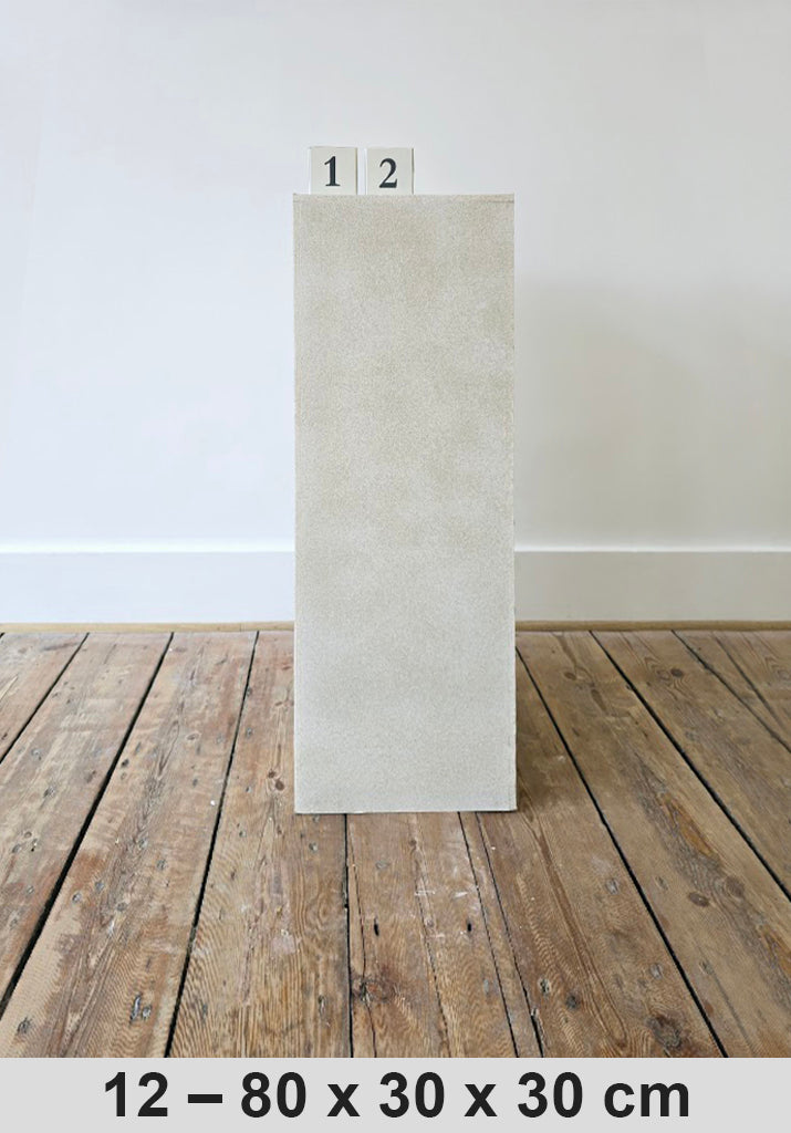 Sand Textured Display Plinth 12
