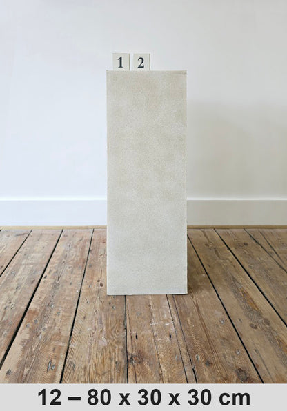 Sand Textured Display Plinth 12