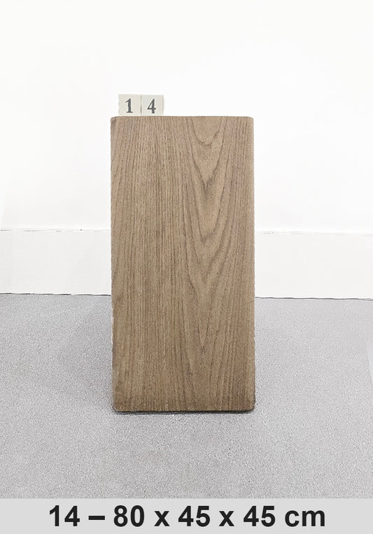 Wood Textured Display Plinth 14