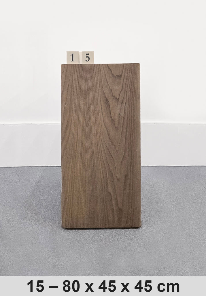 Wood Textured Display Plinth 15