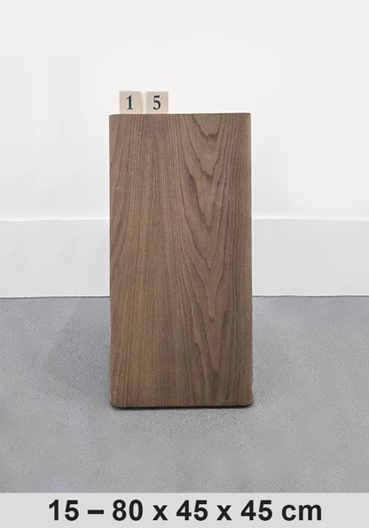 Wood Textured Display Plinth 15