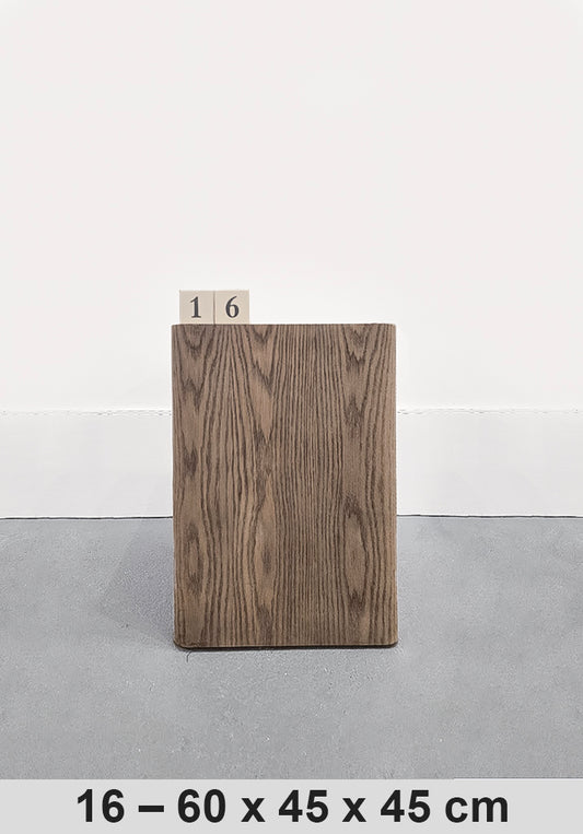 Wood Textured Display Plinth 16