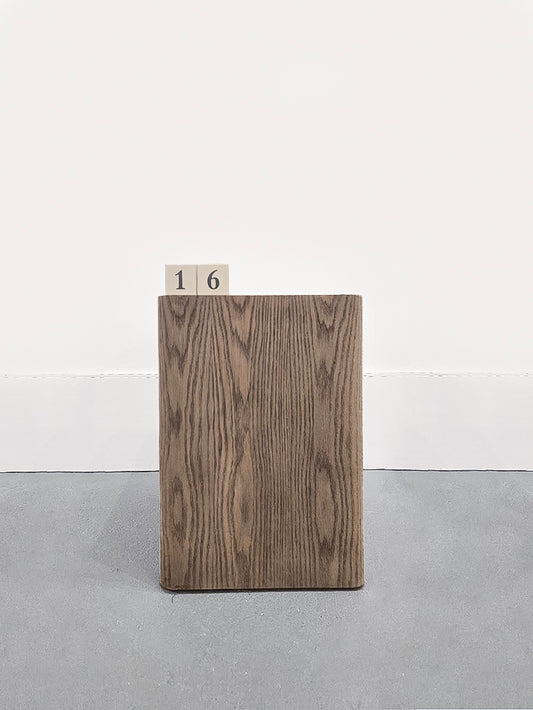 Wood Textured Display Plinth 16