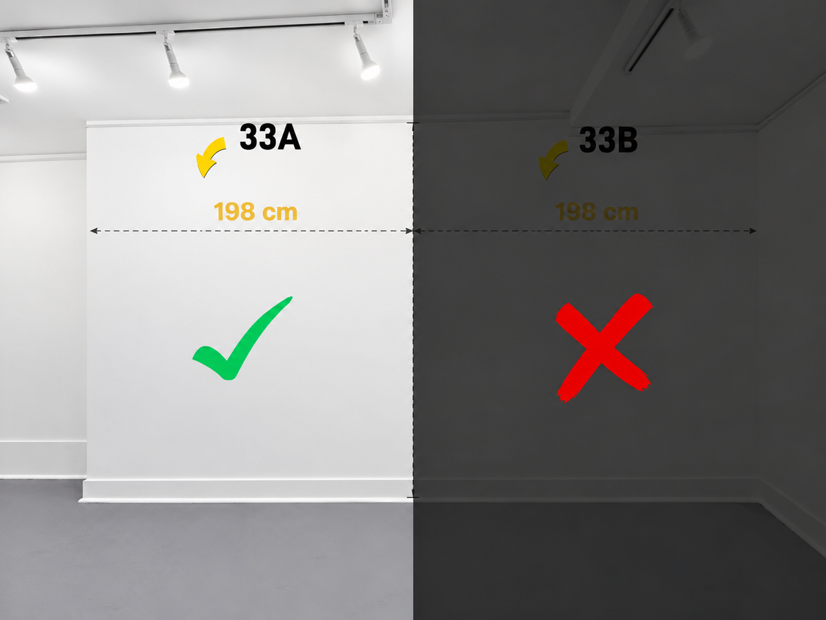 Wall 33A | 198 cm | FREEFORM: The Open Art Exhibition | 30 October to 2 November 2026