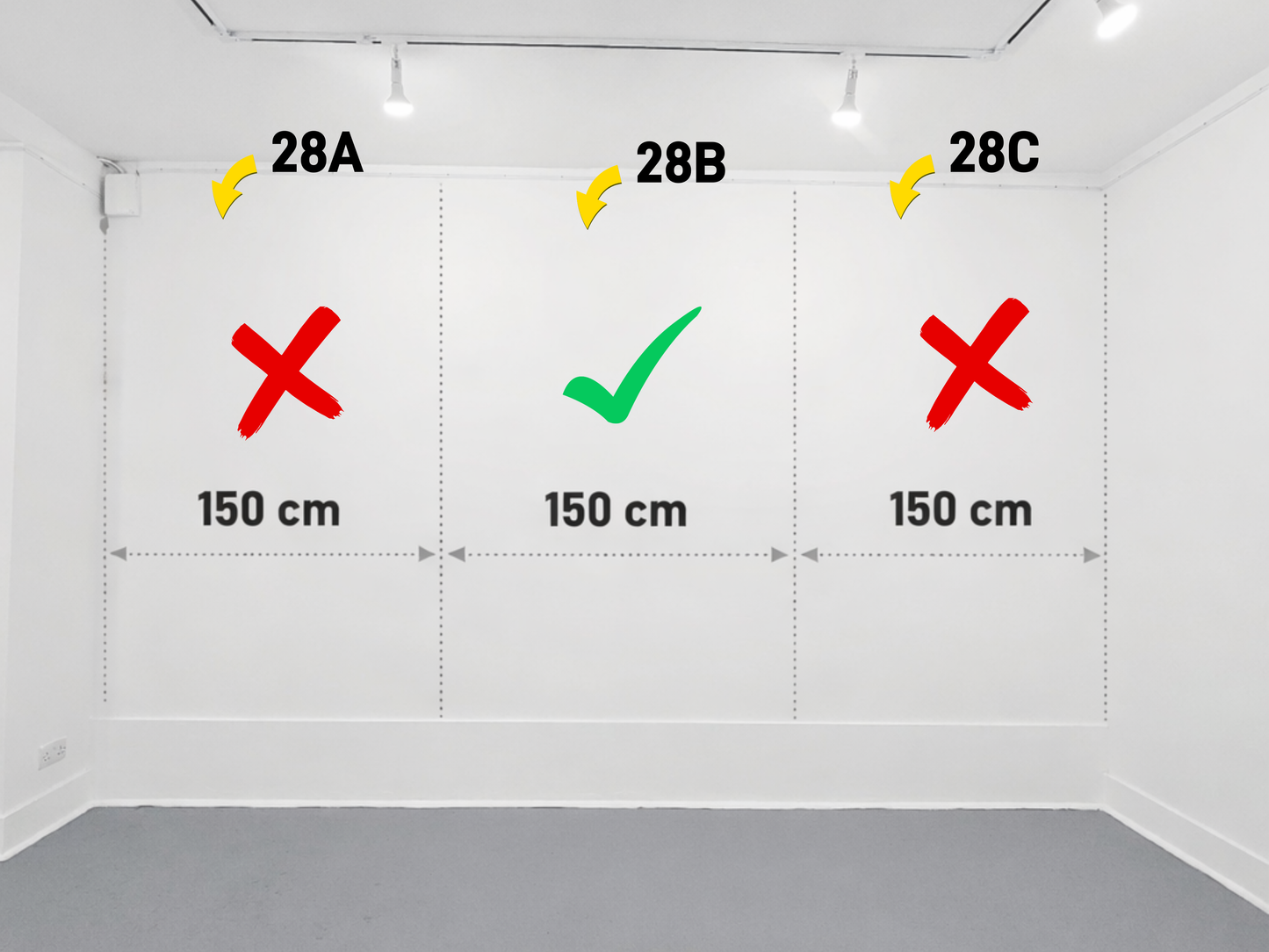 Wall 28 B - 150 cm
