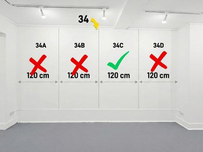 Wall 34C – 120 cm