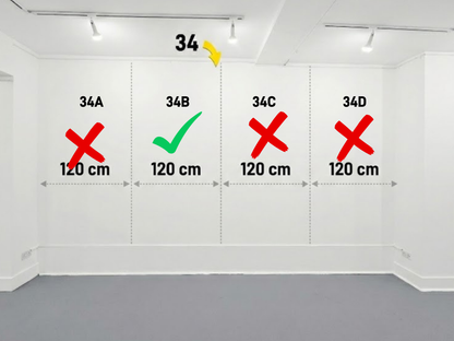 Wall 34B – 120 cm