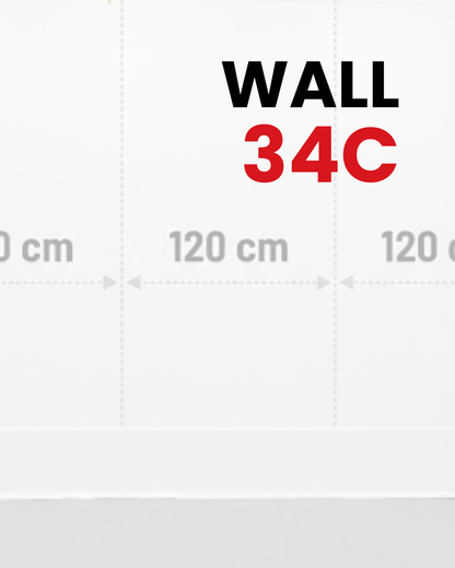 Wall 34C – 120 cm