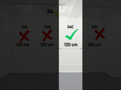 Wall 34C – 120 cm