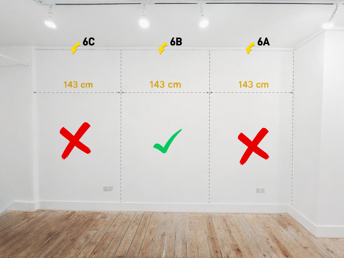 Wall 06B - 143 cm · JOY Exhibition
