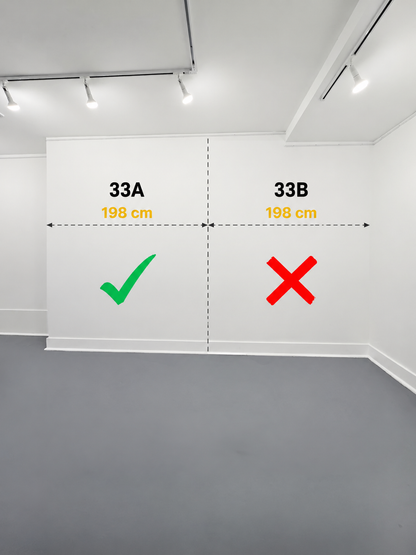 Wall 33A | 198 cm | FREEFORM: The Open Art Exhibition | 30 October to 2 November 2026